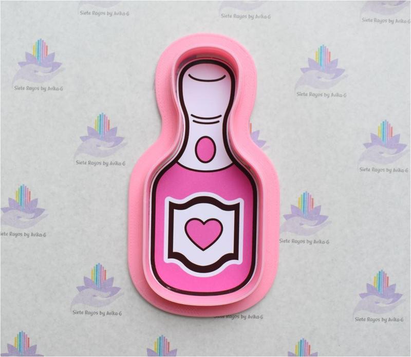 Champagne Bottle Cookie Cutter