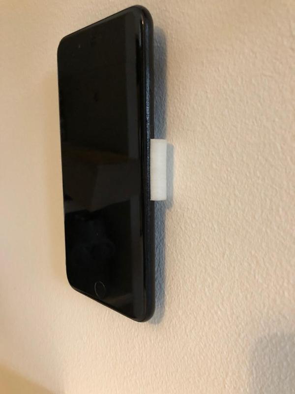 Iphone plus wall mount
