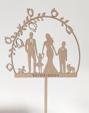 CAKE TOPPER - Wedding