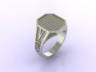 Gents Ring - Mens Ring STL READY FILES  Jewelry Rings For Men
