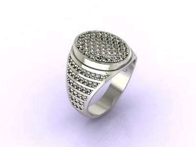 Gents Ring - Mens Ring STL READY FILES  Jewelry Rings For Men