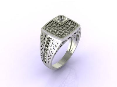 Gents Ring - Mens Ring STL READY FILES  Jewelry Rings For Men