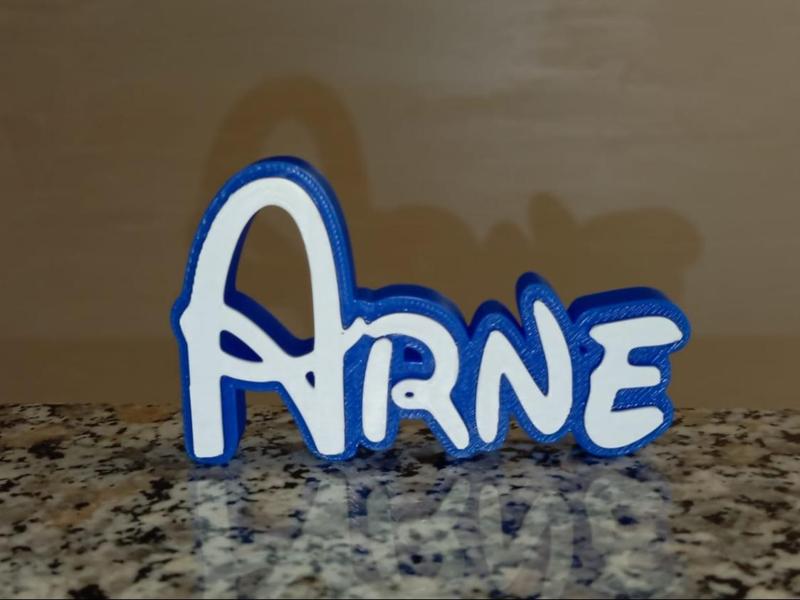 Arne Disney Name Sign Decorated Room child Birth