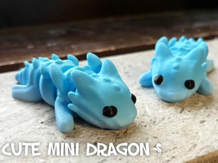 Cute Articulated Mini Dragon 