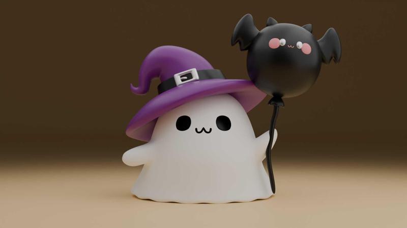 Halloween soul figure