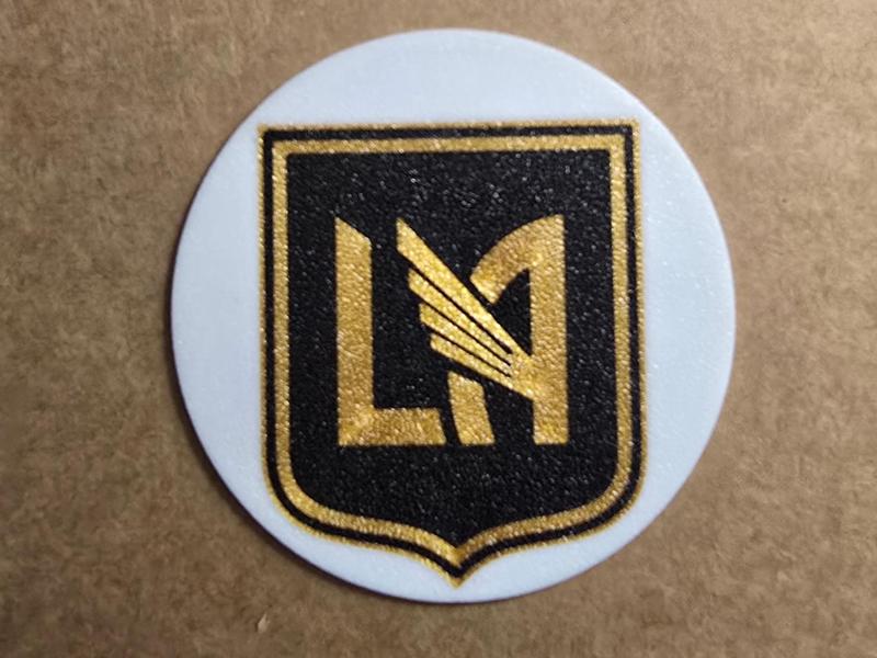 COASTER MASTER INSERT - MLS LOS ANGELES FC