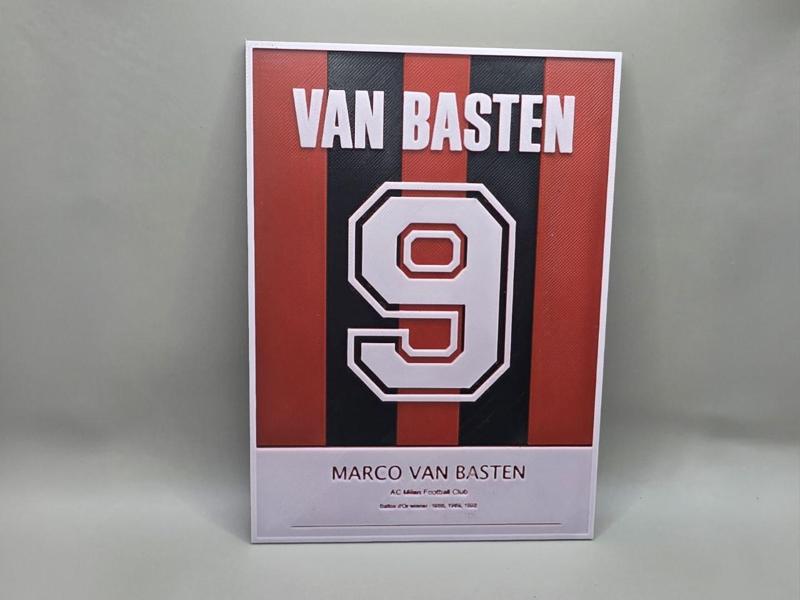 Marco Van Basten - AcMilan - HueForge