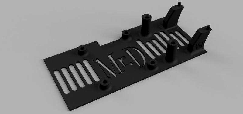 Reptile S800 Flight Controller and OLED display holder - Light weight version