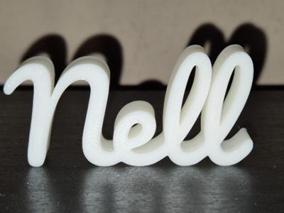 Nell Name Sign Display Decor