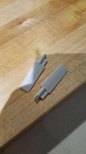 FRsky receiver antenna fairing