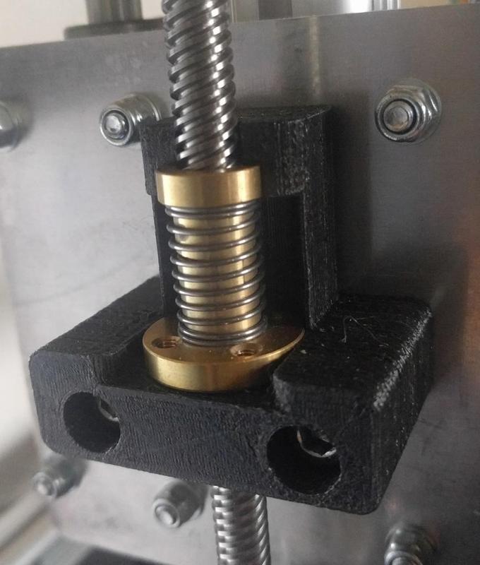 K8200 Z axis support for TR8X2 - Anti backlash