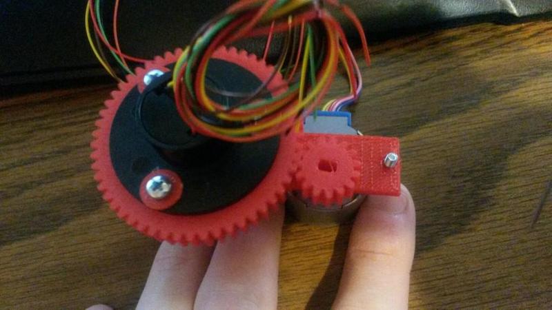 Gear and Mount for Slip Ring