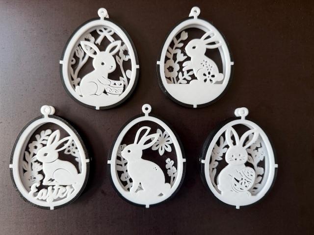 Easter egg jewelry decor