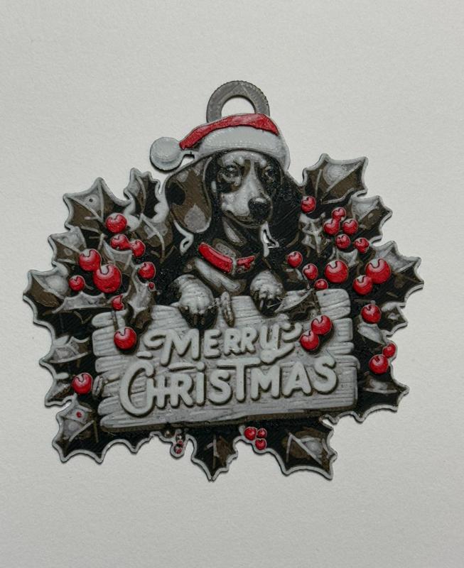 dog christmas ball hueforge-color pop