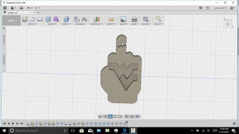 broken middle finger 