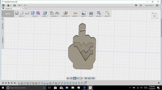 broken middle finger 