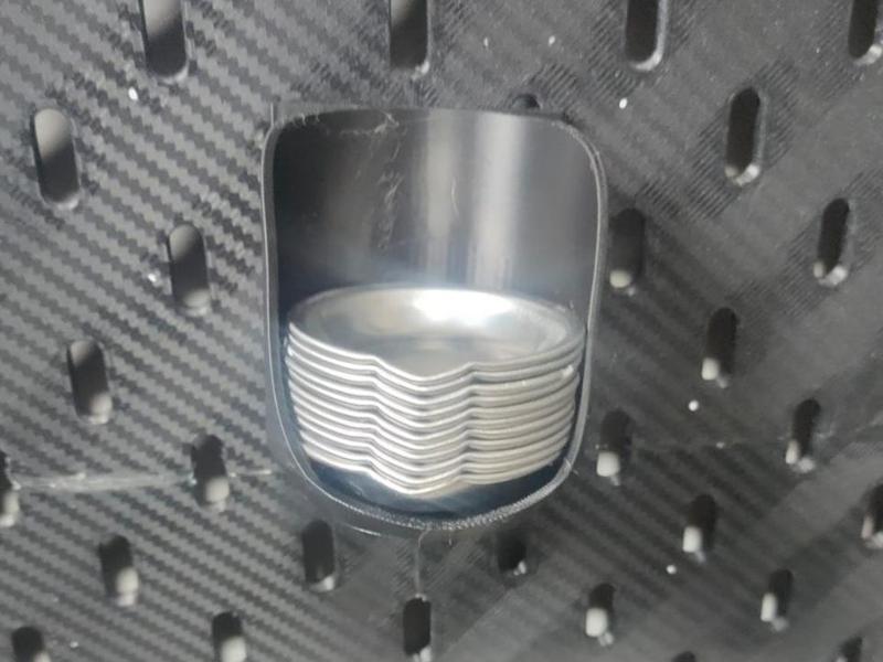 Skadis Stainless Steel paint cup holder