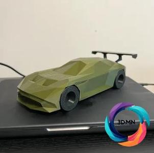 Low-Poly Aston Martin Vulcan