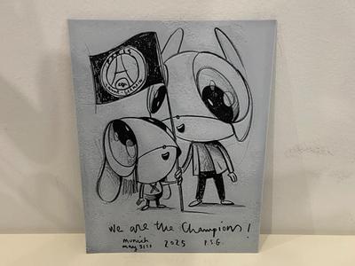 2025 Champions League: Luis Enrique and daughter