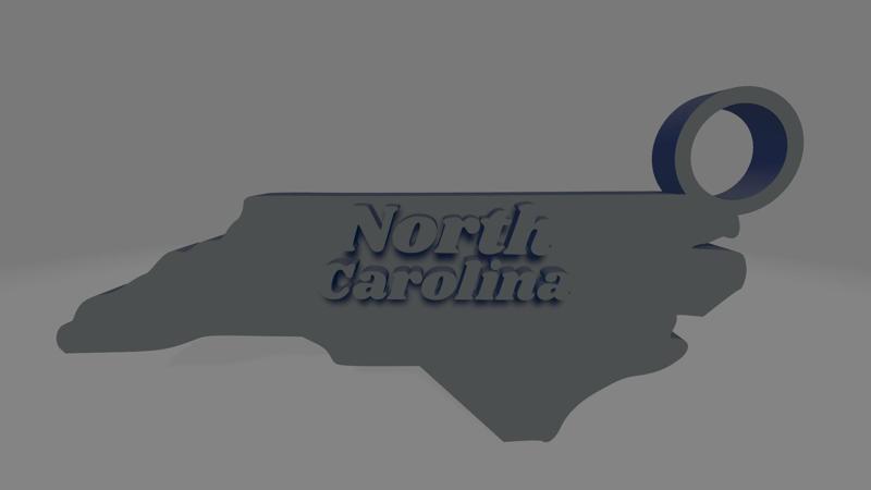 North Carolina Keychain