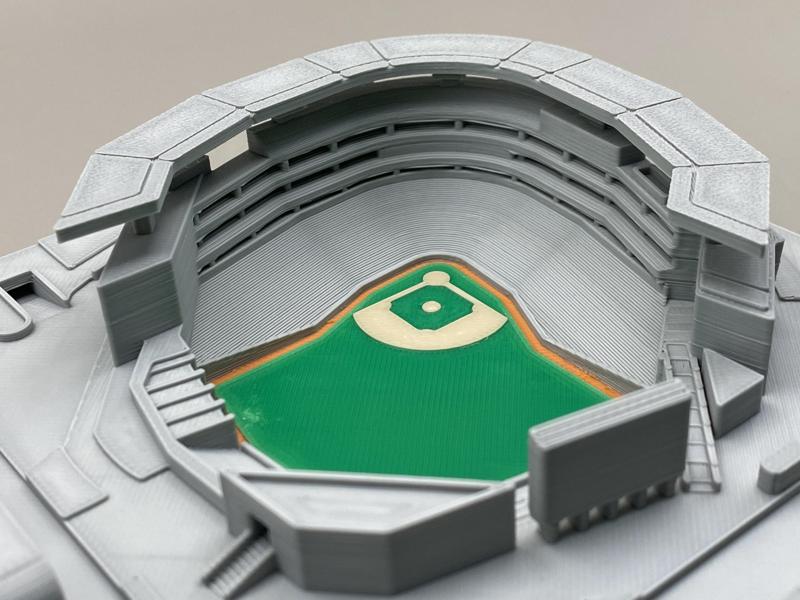 Korean Baseball Stadium Diorama – Compact Display Series