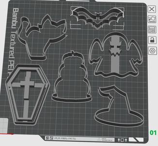 Holloween Cookie cutters