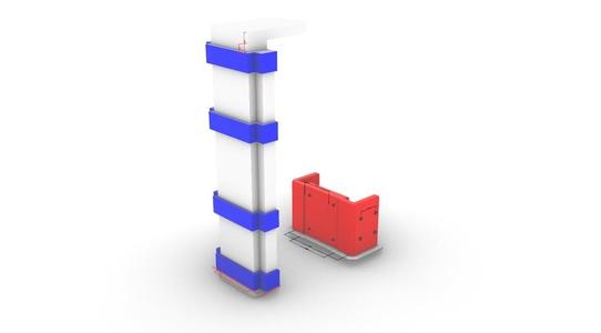 Anet N4 - Linear Rail Adapter