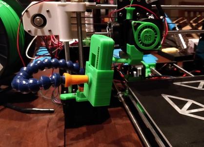 Strange Third Hand Raspberry Pi Zero Mount for Anet A8