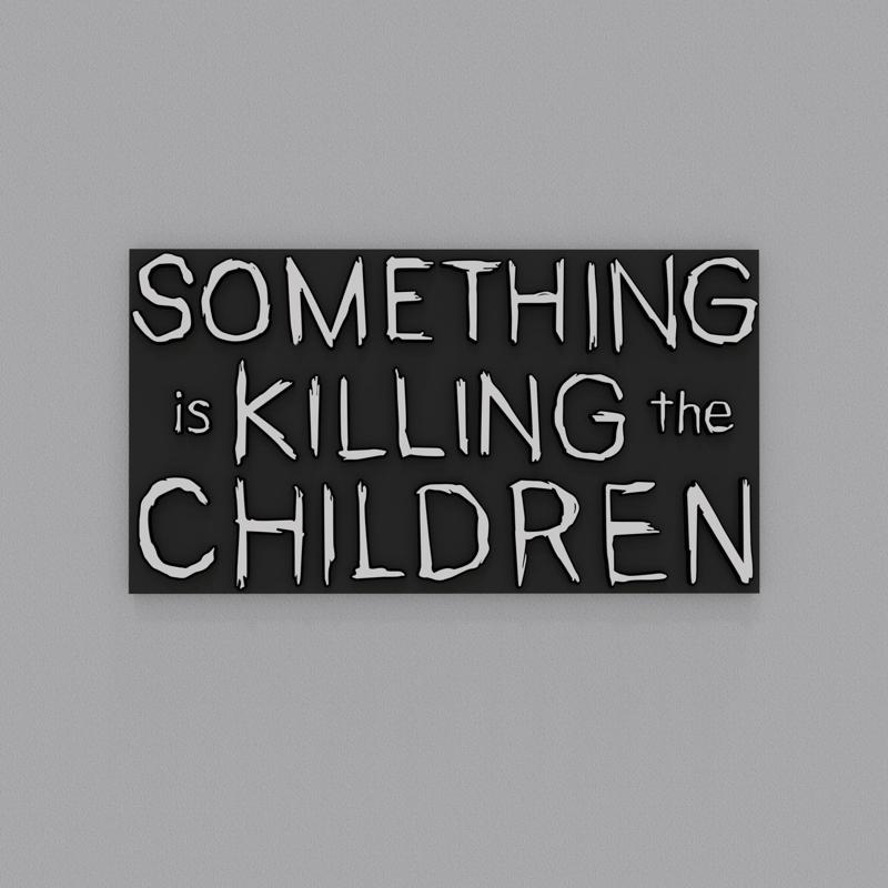 Something Is Killing The Children Comics Logo