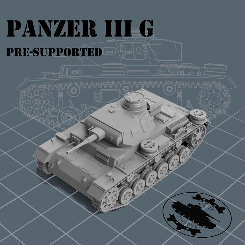 Panzer III G - 1/72 Medium Tank - Presupported