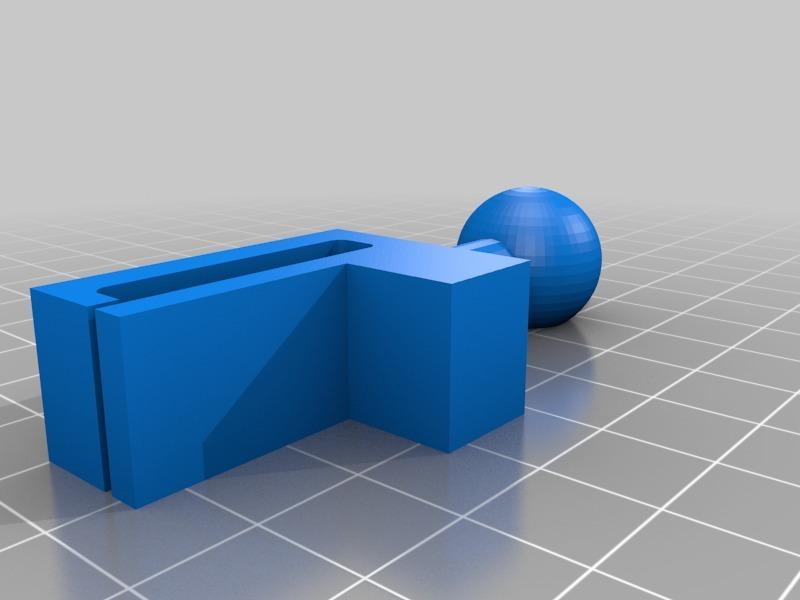 Prius Vent Clip with 17mm ball v1.8