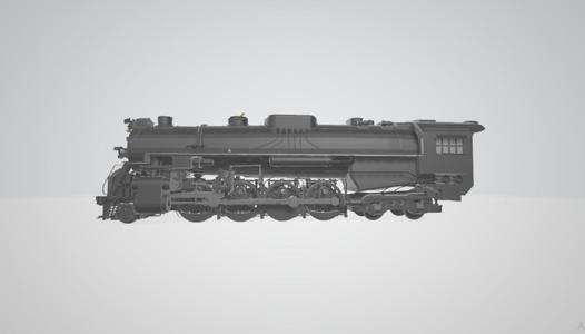 S2 Berkshire steam locomotive