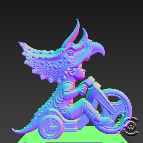 Trike-Rex Rider - Cretaceous Commute