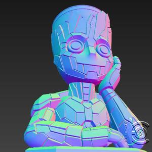 Cyber Groot - Red Alert Edition
