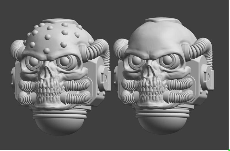 Helmets For Space Skull Brothers