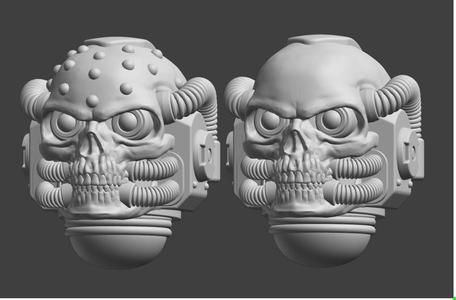 Helmets For Space Skull Brothers
