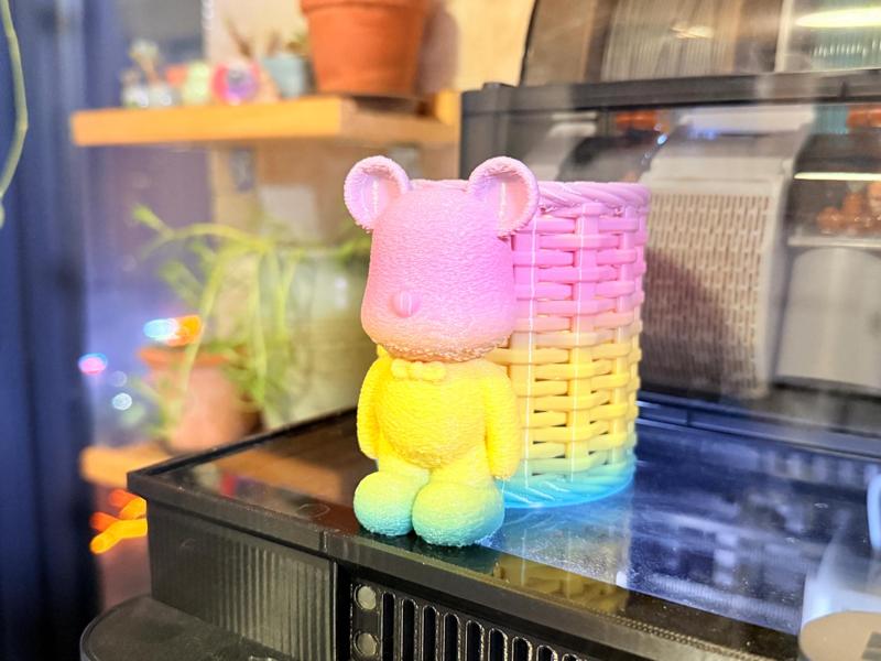 Plush Violent Bear Pen Holder