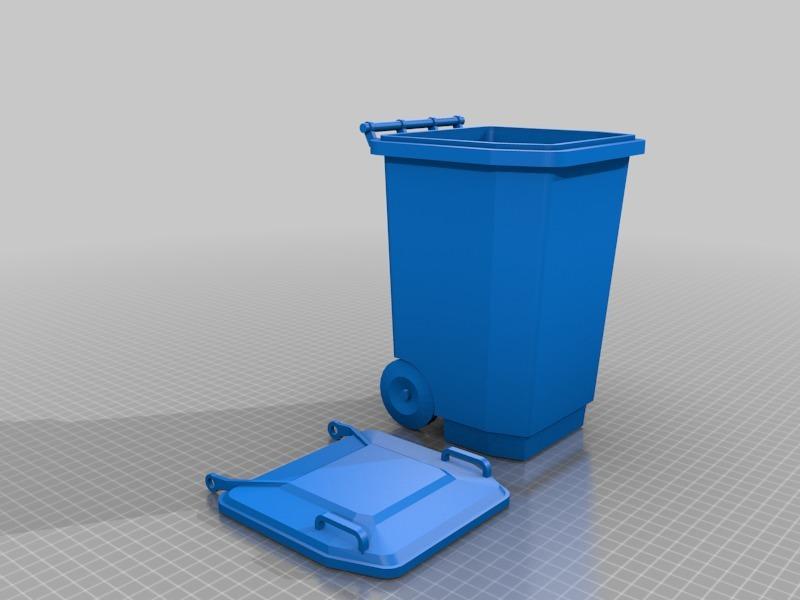 Aussy wheely bin