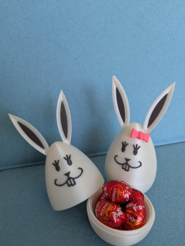 Easter bunny container