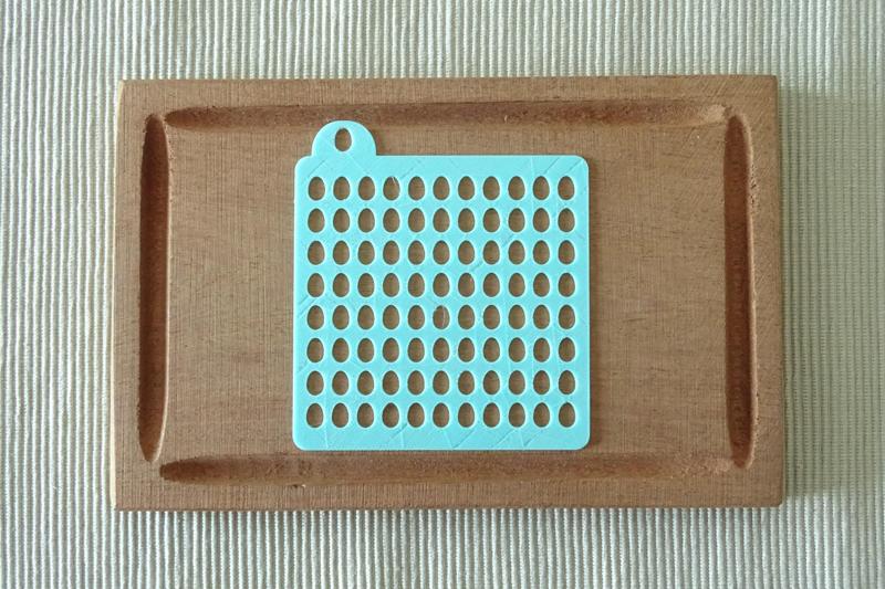 stencil egg sprinkles