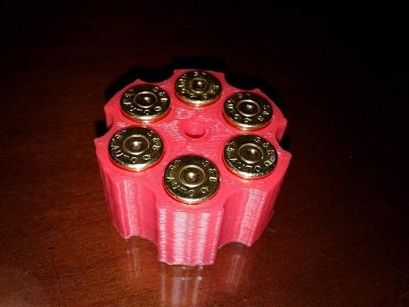 0.45 Cal revolver paperweight