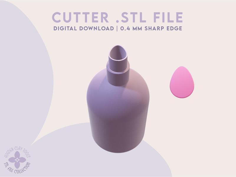 Micro Egg Polymer Clay Cutter | Digital STL File