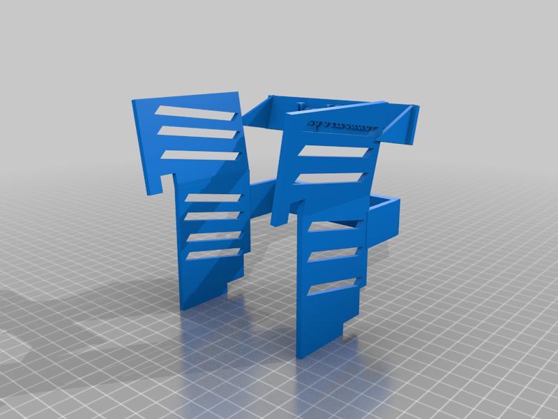 Egg Double Decker Ramp Storage Cage