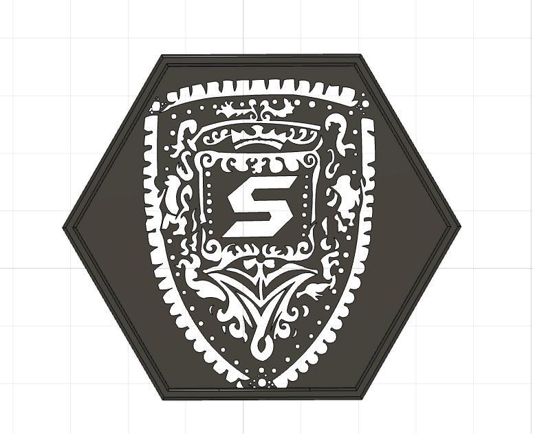 6" Hexagon Skillet Sheild