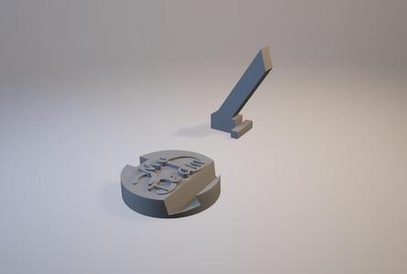 Support GSM avec pied