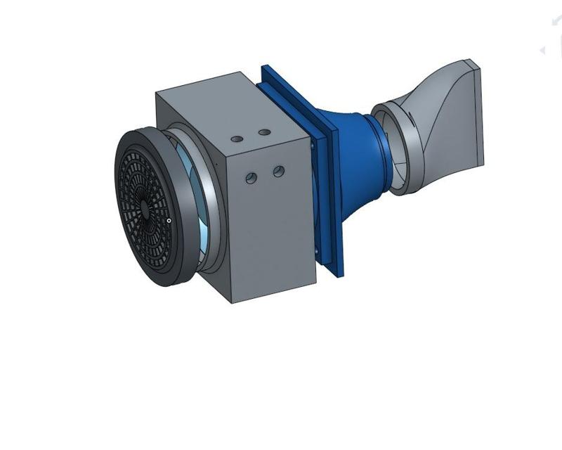 Air Extractor reversible made with PC fans