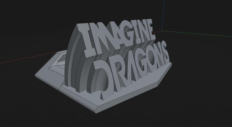 Imagine dragons phone stand