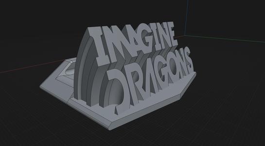 Imagine dragons phone stand