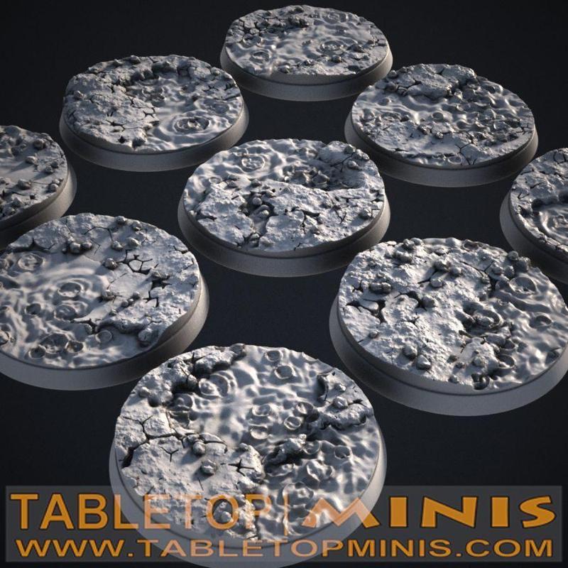 Acid Pools 50x50mm Circular Bases