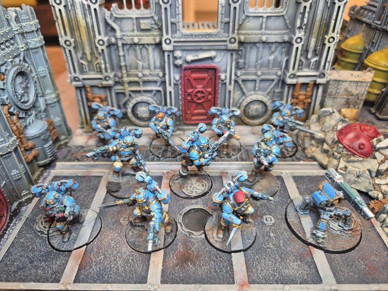 Imperial Street killteam bases and model carrier